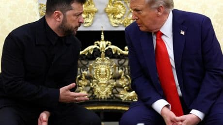 La llegada de los líderes europeos a la Casa Blanca para la cumbre de Trump y Zelenski