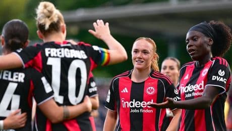 Frauenfußball: Frankfurt feiert Torfestival gegen Essen