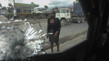 Dos vehículos blindados de la Misión de Seguridad de Haití se accidentan dejando víctimas mortales