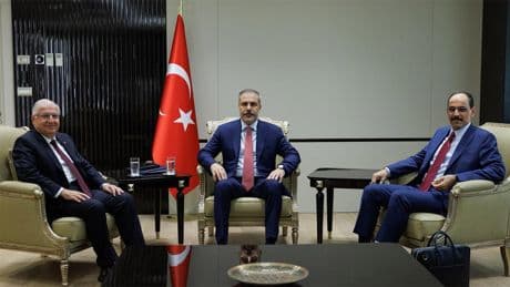 Dışişleri'nde 3'lü zirve! Bakan Fidan, Bakan Güler ve MİT Başkanı Kalın bir araya geldi