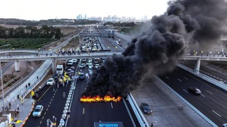 „Tag der Störung“: Demonstranten in Israel machen abermals Druck auf Netanjahu