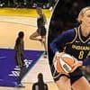 WNBA's sex toy epidemic continues as latest victim Sophie Cunningham is hit by erotic item during Fever game
