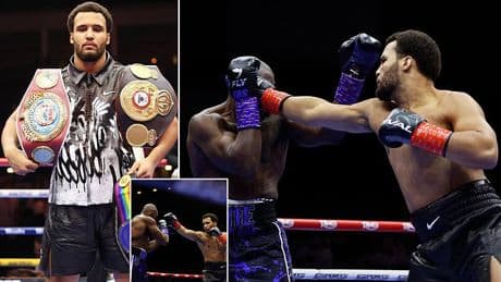 The moment Moses Itauma became Britain's next boxing superstar, as he floors Dillian Whyte with devastating combos in brutal first-round knockout