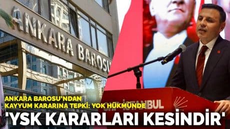 Ankara Barosu’ndan kayyum kararına tepki: Yok hükmünde
