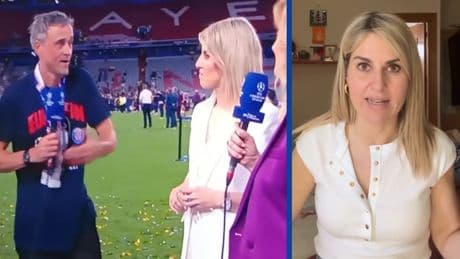 Susana Guasch explica el motivo del desplante de Luis Enrique: &quot;Veo que mi trabajo no lo ha olvidado y que no le gustó&quot;