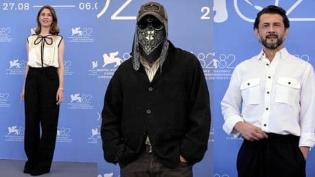 Venezia 2025, pagelle look 2 settembre: Sofia Coppola lady Chanel (8), Stilzz a volto coperto (8,5), Vinicio Marchioni che stile (9)