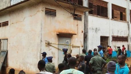 An explosion and ensuing stampede kill 29 children in a Central African Republic school