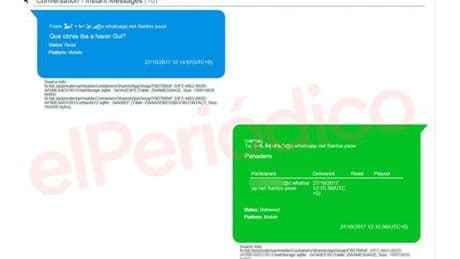 Los whatsapp que Koldo García cruzó con Santos Cerdán acreditan que estaba al tanto de las adjudicaciones irregulares investigadas