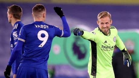'Incredible' Jamie Vardy would be Celtic transfer asset as Kasper Schmeichel quizzed on Parkhead reunion chances