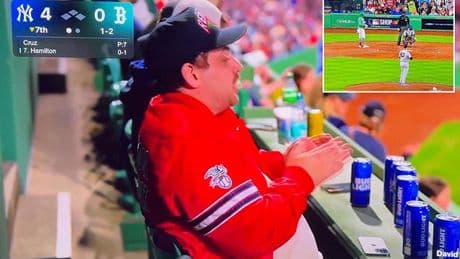 Furious Red Sox fan caught blasting his own player in awkward hot mic moment