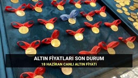 Bugün gram altın ne kadar? 18 Haziran canlı altın fiyatları: Çeyrek altın, yarım altın ve tam altın kaç lira oldu?