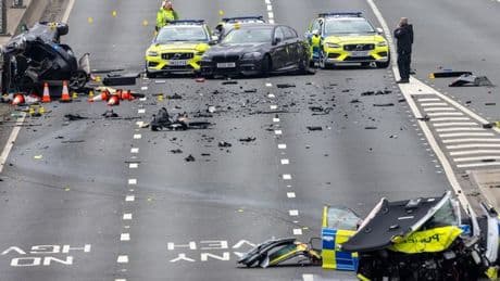 A1 crash sentencing LIVE: Driver who caused 5 police car collision learns fate