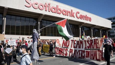 Canada wins Davis Cup tie with Israel in empty Halifax stadium
