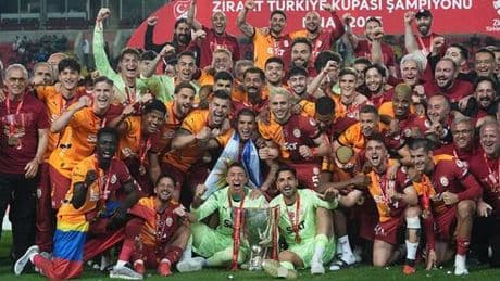 Galatasaray, Türkiye Kupası'nda 5 sezonluk şampiyonluk hasretini dindirdi