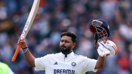 Rishabh Pant conjures maverick magic to cap remarkable comeback to Test cricket