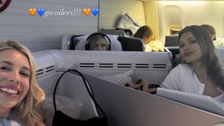 Leon Draisaitl’s fiancée kicks off bachelorette party with Game 1 overtime winner