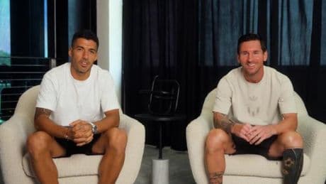 Luis Suárez &#039;ficha&#039; a Messi para el Deportivo LSM de Uruguay