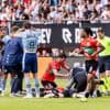 NEC-speler Dirk Proper heeft na harde botsing ‘pittige’ nacht gehad in ziekenhuis
