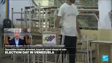 Venezuela: 'The largest part of the opposition is sitting out this election'