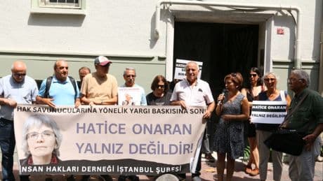 Mahpus Hatice Onaran için İHD’den eylem: “Dayanışma suç değildir”