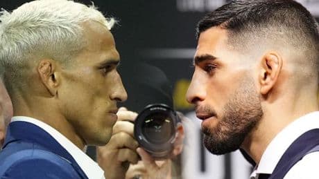 Charles Oliveira manda un aviso a Ilia Topuria: &quot;Golpeo más fuerte que él, con seguridad&quot;