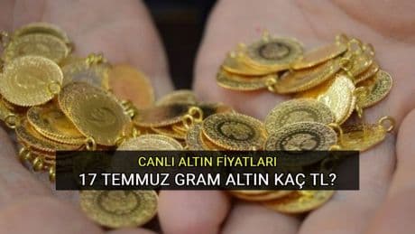 Bugün (17 Temmuz) gram altın ne kadar? Son dakika canlı altın fiyatları: Altın yükseliyor mu, düşüyor mu?