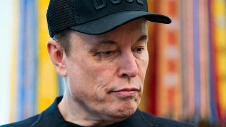 Musk-Sohn (5) verpasst Tesla-Chef Veilchen - Bei Trump-Show im Weißen Haus erklärt er wieso