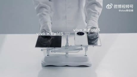 Vivo X Fold 5: Falthandy zeigt sich in Video