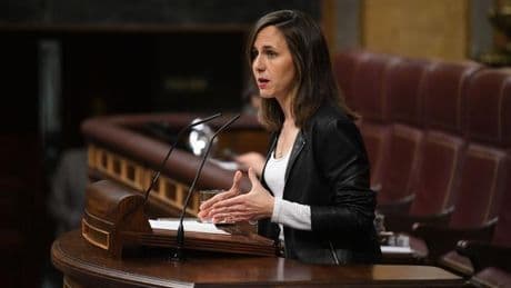 Sánchez replica a Belarra que el gasto en defensa creció un 55% siendo ella ministra y cita a Pablo Iglesias: "Él no tiene pinta de señor de la guerra"