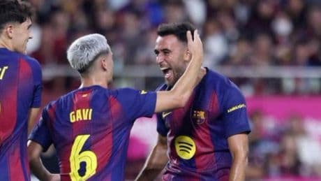 Eric Garcia se entrena al margen del grupo