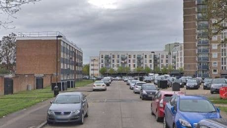 Murder probe launched after woman, 45, stabbed to death at flat as cops hunt knifeman