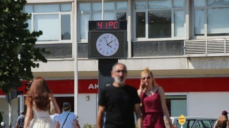 O ilde termometreler 41 dereceyi gösterdi