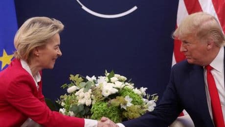 A l’occasion de sa visite en Ecosse, Donald Trump affirme que l’UE ne bénéficiera pas de droits de douane inférieurs à 15 %
