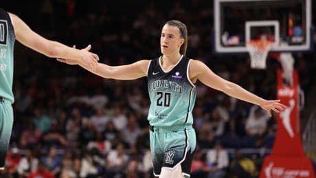 Sabrina Ionescu’s huge night against Mystics leads Liberty to 6-0 start