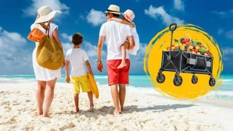 Los has visto en la playa y son baratos: estos carros plegables son la última moda