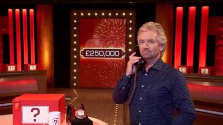 Baffled tourist asks 'why is Noel Edmonds' face everywhere in the UK?'