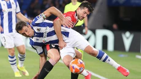 Real Sociedad y Athletic se anulan en Anoeta