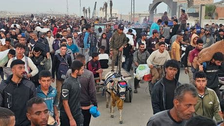More Than 20 Killed Near Aid Distribution Site in Gaza, Palestinian Health Officials Say
