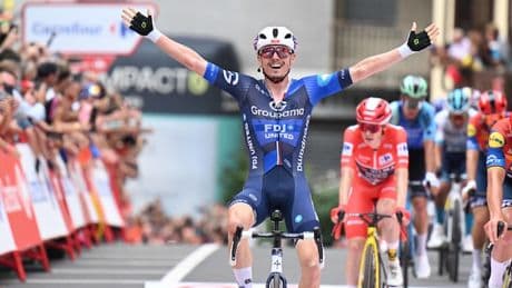 Vuelta, a Ceres vince Gaudu ma Vingeegard conserva la maglia rossa. Ciccone &egrave; l&igrave;