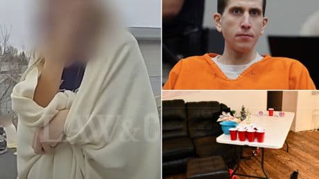 Haunting new footage shows Idaho murders survivor tearfully recall hearing roommate scream before coming face to face with masked intruder