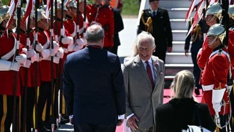 King Charles arrives in Canada for whistlestop visit amid country's tensions with Trump