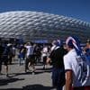 Fans van PSG en Inter op weg naar Allianz Arena voor finale