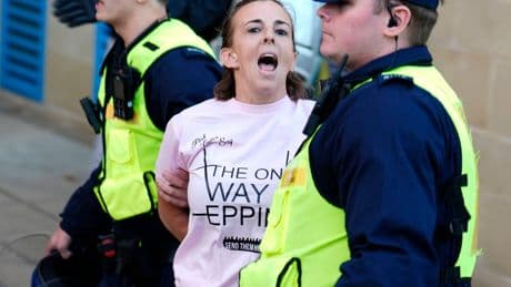 Epping migrant hotel protesters march on council offices as police make arrests