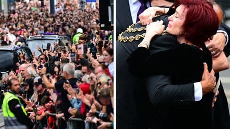 Ozzy Osbourne's Family Pay Their Respects Ahead Of His Funeral Alongside Thousands Of Fans