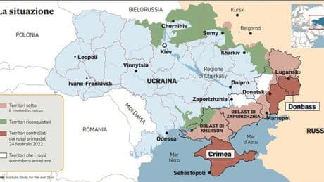 Ucraina, il nodo dei territori occupati dalla Russia: Putin vuole Donbass e Crimea, Meloni media con l'Europa