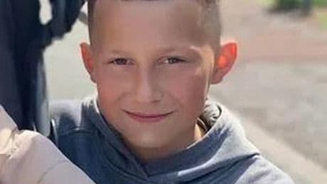 First picture of Layton Carr found dead after fire as 14 children arrested