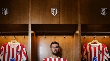 La primera imagen de Baena con la camiseta del Atlético