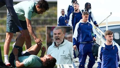 How Spurs prepared for their biggest game in decades: Harry Kane's good luck message, cotton wool, a training-ground collision and a warning from Ange Postecoglou