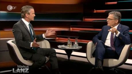 Lanz fällt CDU-Mann ins Wort und fordert nach Israel-Behauptung: "Sagen Sie es"