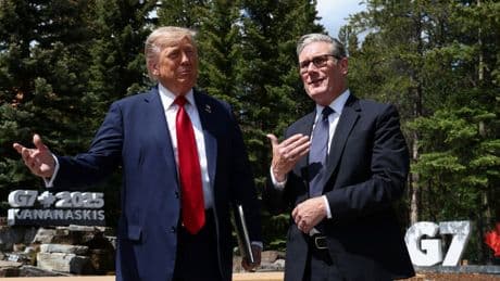 'It's done': Trump and Starmer hail US-UK trade deal signed at G7